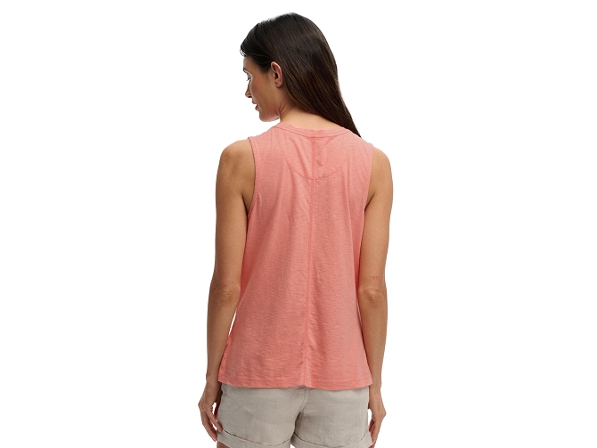 tee shirt - DEBARDEUR - vetement femme - Coton - Orange - Superdry5919602_5