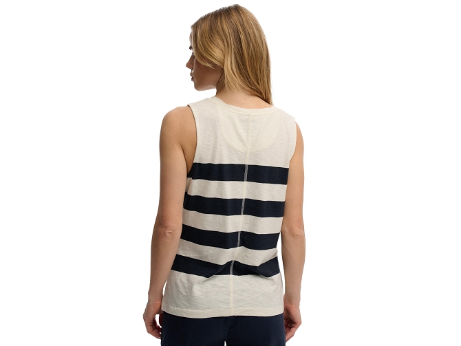 tee shirt - DEBARDEUR - vetement femme - Coton - Rayée - Superdry5919605_5