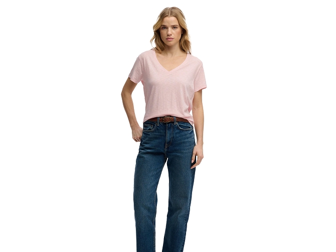 tee shirt - MANCHE COURTE - vetement femme - Coton - Rose - Superdry5919702_4