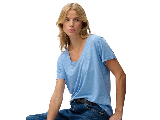 tee shirt - MANCHE COURTE - vetement femme - Coton - Bleu - Superdry5919704_2