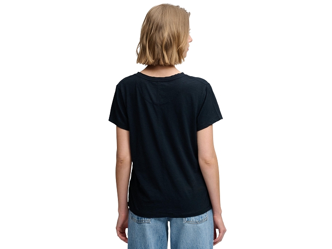 tee shirt - MANCHE COURTE - vetement femme - Coton - Bleu Marine - Superdry5919705_5