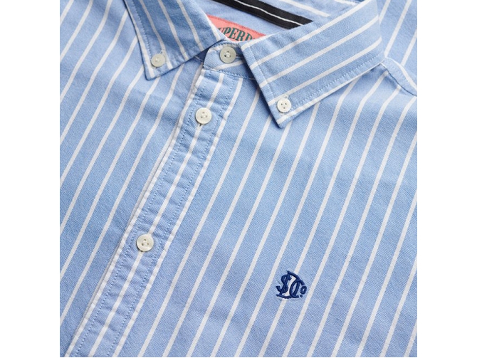 chemise - MANCHE LONGUE - vetement femme - Coton - Bleu - Superdry5920102_5