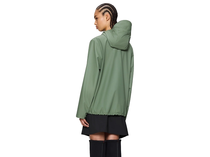 veste - IMPERMEABLE - vetement femme - Textile - Vert - Rains5920901_5
