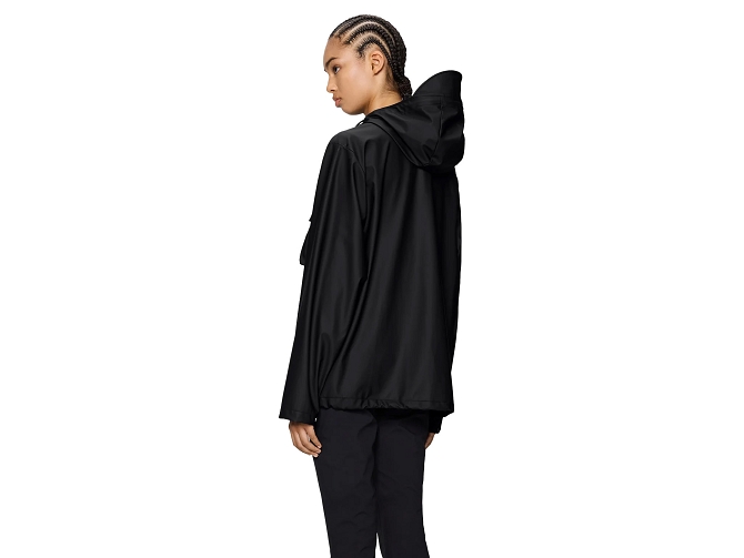 veste - IMPERMEABLE - vetement femme - Textile - Noir - Rains5921001_5