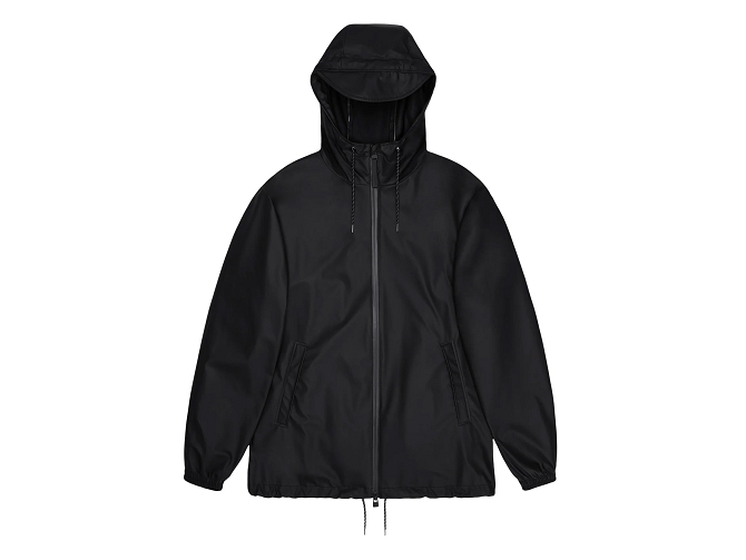 veste - IMPERMEABLE - vetement femme - Textile - Noir - Rains