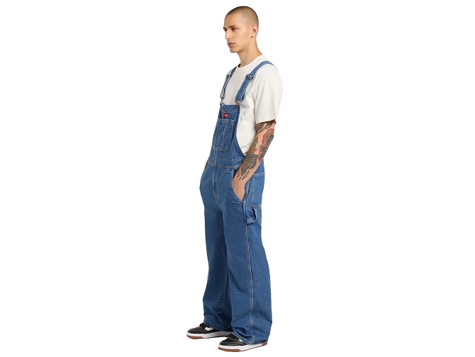 pantalon - SALOPETTE - vetement homme - Coton - Bleu jean - Dickies5922601_4