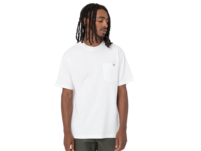 tee shirt - MANCHE COURTE - vetement homme - Coton - Blanc - Dickies5922801_2