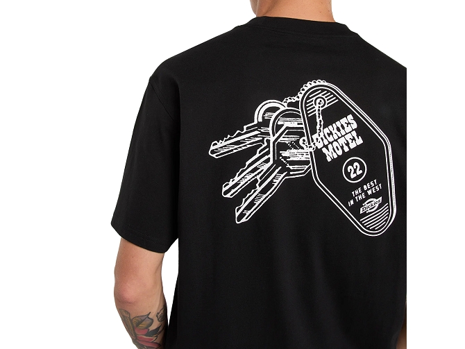 tee shirt - MANCHE COURTE - vetement homme - Coton - Noir - Dickies5923101_4