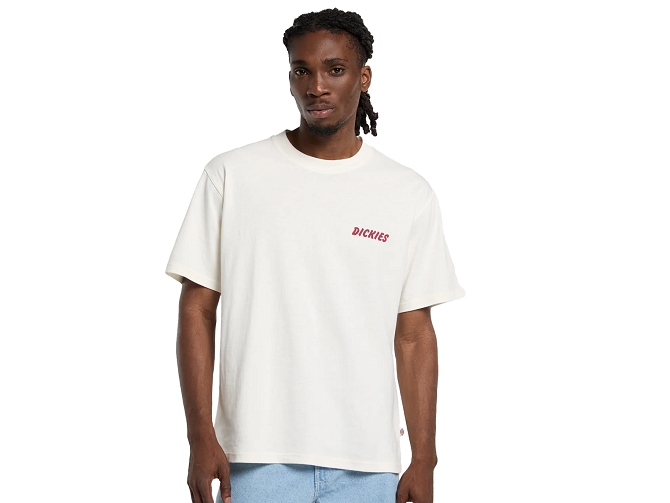 tee shirt - MANCHE COURTE - vetement homme - Coton - Blanc - Dickies5923201_2