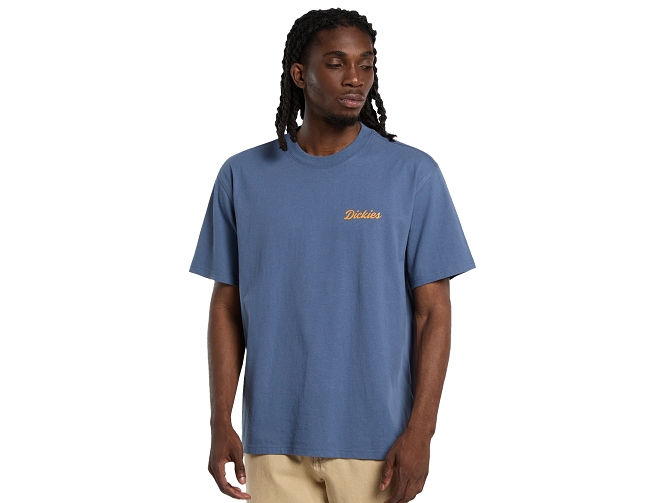 tee shirt - MANCHE COURTE - vetement homme - Coton - Bleu - Dickies