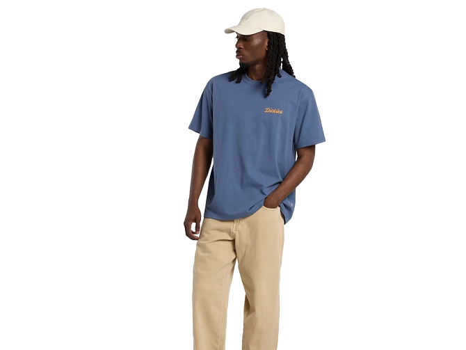 tee shirt - MANCHE COURTE - vetement homme - Coton - Bleu - Dickies5923301_3