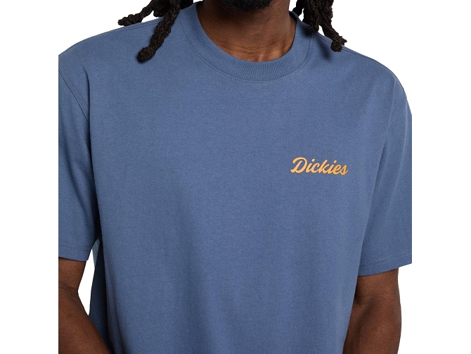 tee shirt - MANCHE COURTE - vetement homme - Coton - Bleu - Dickies5923301_4