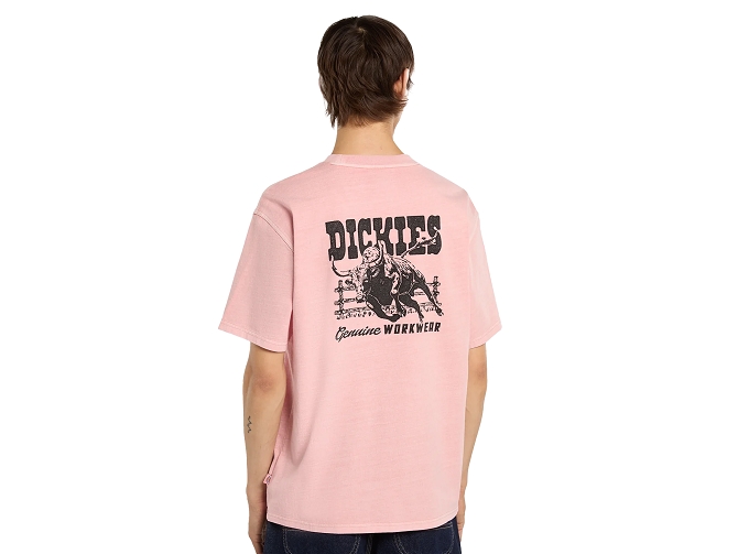 tee shirt - MANCHE COURTE - vetement homme - Coton - Rose - Dickies5923601_3