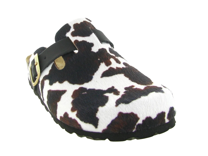 sandales et nu pieds - Mule Sabot - femme - Fourrure - Vache - Armando5924701_3