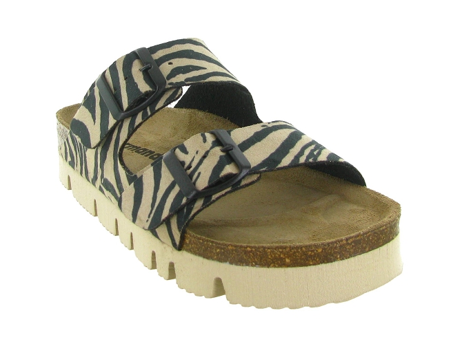 sandales et nu pieds - Mule Sabot - femme - Fourrure - Zèbre - Armando5924801_3