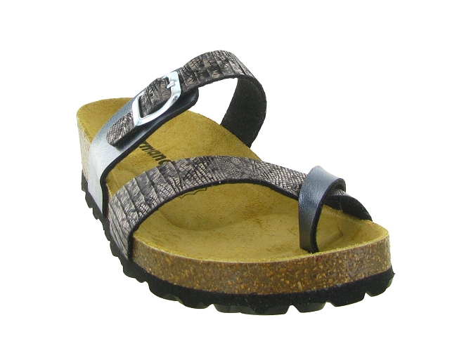 sandales et nu pieds - Mule Sabot - femme - Cuir - Noir - Armando5925001_3