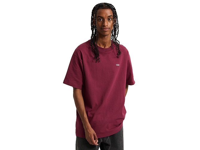 tee shirt - MANCHE COURTE - vetement homme - Coton - Bordeaux - Vans5925301_3