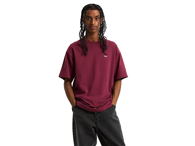 tee shirt - MANCHE COURTE - vetement homme - Coton - Bordeaux - Vans5925301_5