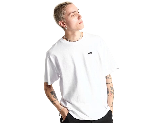 tee shirt - MANCHE COURTE - vetement homme - Coton - Blanc - Vans5925502_3