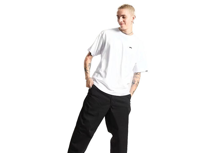 tee shirt - MANCHE COURTE - vetement homme - Coton - Blanc - Vans5925502_5