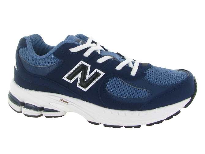 baskets et sneakers - Semelle souple - junior garcon - Nylon - Bleu Marine - New balance