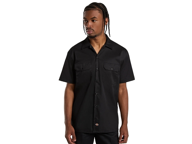 chemise - MANCHE COURTE - vetement homme - Coton - Noir - Dickies5933201_2