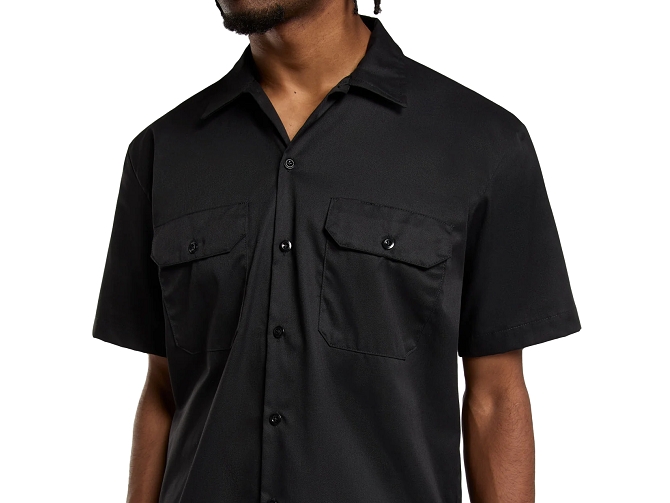 chemise - MANCHE COURTE - vetement homme - Coton - Noir - Dickies5933201_4
