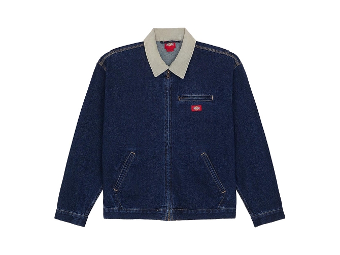 veste - LEGERE ETE - vetement homme - Coton - Bleu jean - Dickies