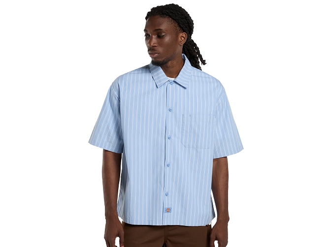 chemise - MANCHE LONGUE - vetement homme - Coton - Bleu - Dickies5935601_2
