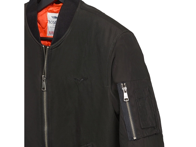 veste - BOMBER - vetement homme - Toile  - Noir - Bombers original5936101_5