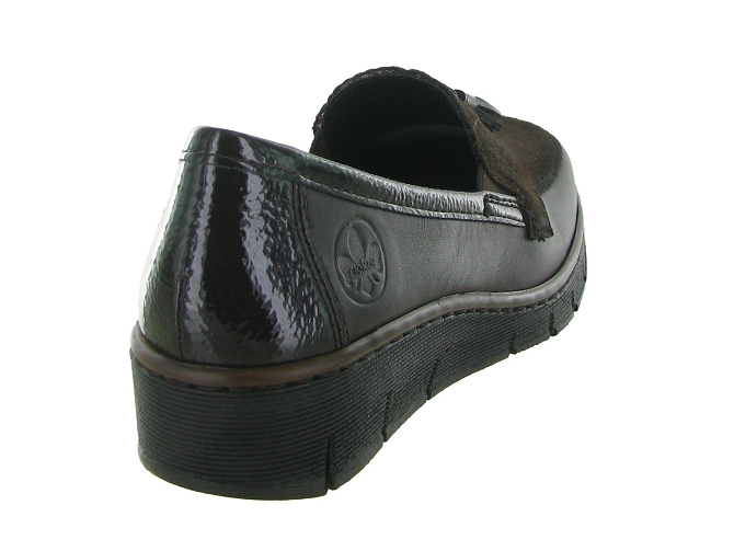 mocassins - Compensé - femme - Cuir - Marron - Rieker5939501_5