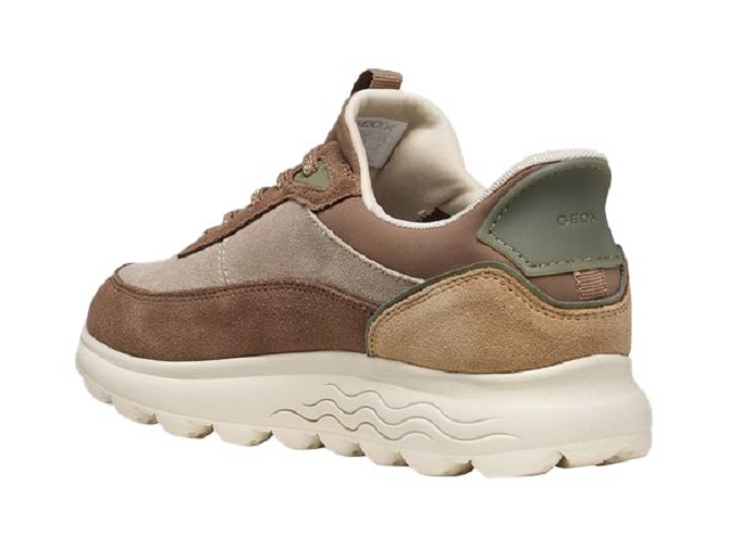 baskets et sneakers - Confort - femme - Cuir - Marron - Geox5945502_5