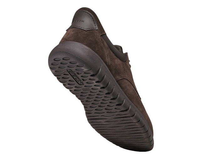 chaussures a lacets - Confort et décontracté - homme - Nubuck - Marron - Geox5947201_5