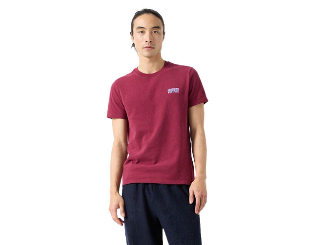 ts - MC - vetement homme - Coton - Bordeaux - American vintage5950003_4