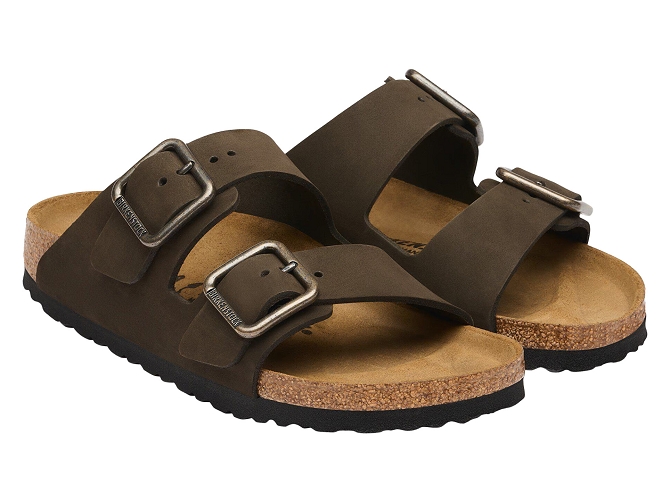 nu pieds - Sandales - homme - Cuir Gras - Marron - Birkenstock5950901_3