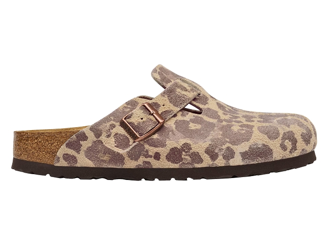 sandales et nu pieds - Mule Sabot - femme - Nubuck - Léopard - Birkenstock5951101_2