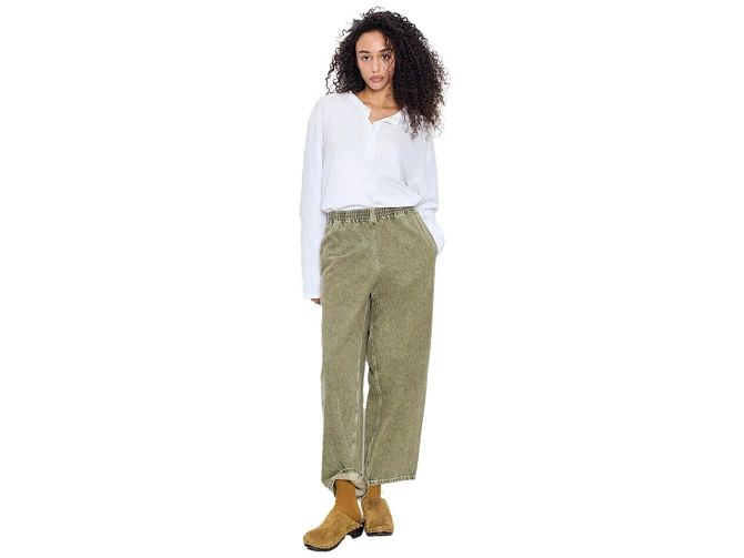 pantalon - JEANS - vetement femme - Coton - Vert - American vintage5951901_5