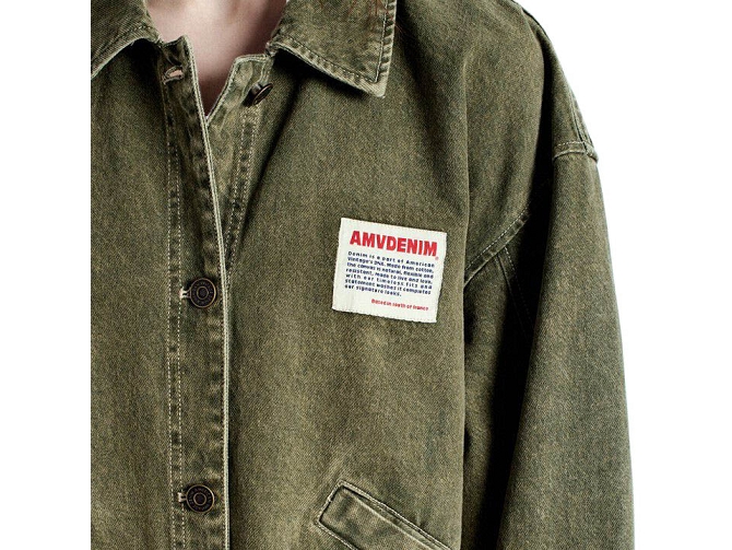 veste -   - vetement femme - Coton - Vert - American vintage5952001_4