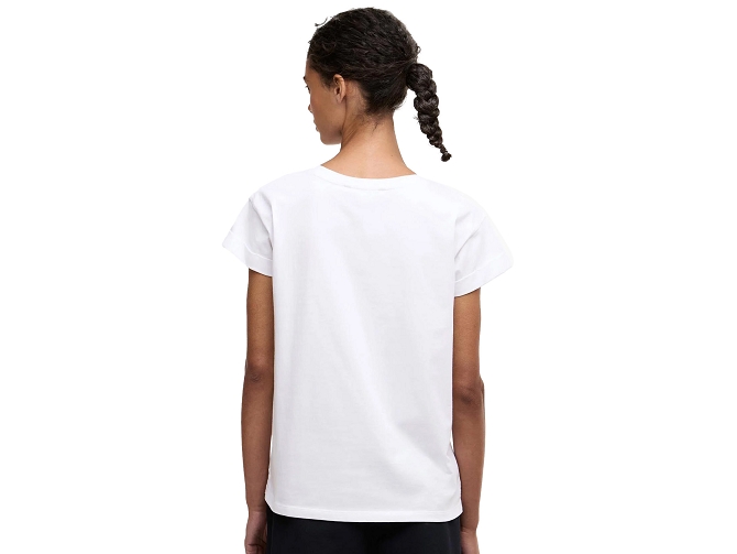 tee shirt - MC - vetement femme - Coton - Blanc - Barbour5955301_3