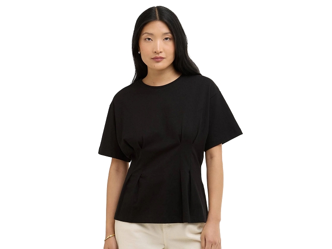 tee shirt - MANCHE COURTE - vetement femme - Coton - Noir - Barbour5955501_2