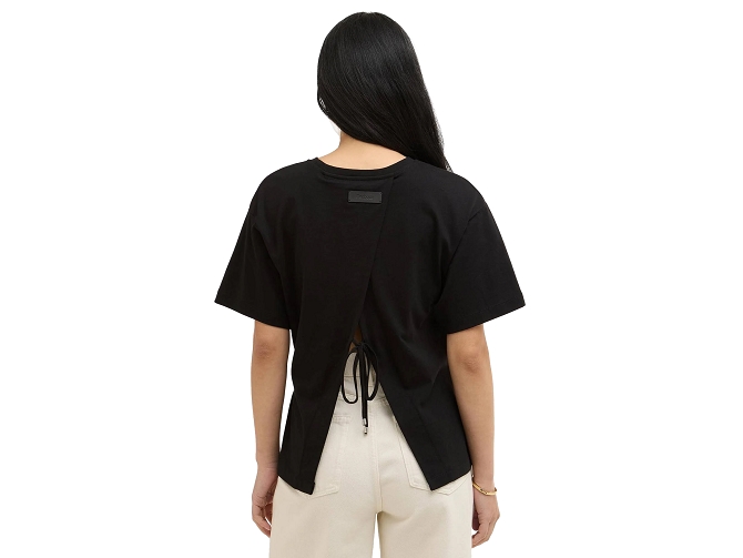 tee shirt - MANCHE COURTE - vetement femme - Coton - Noir - Barbour5955501_4