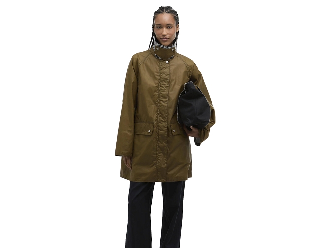 veste -   - vetement femme - Nubuck - Kaki - Barbour5955901_2