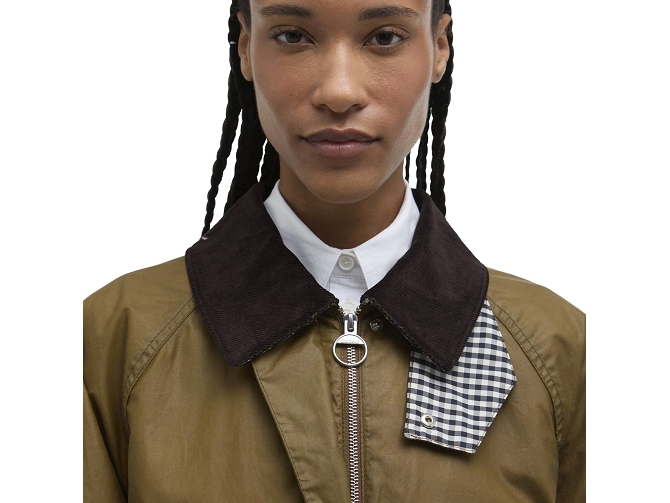 veste -   - vetement femme - Nubuck - Kaki - Barbour5955901_3