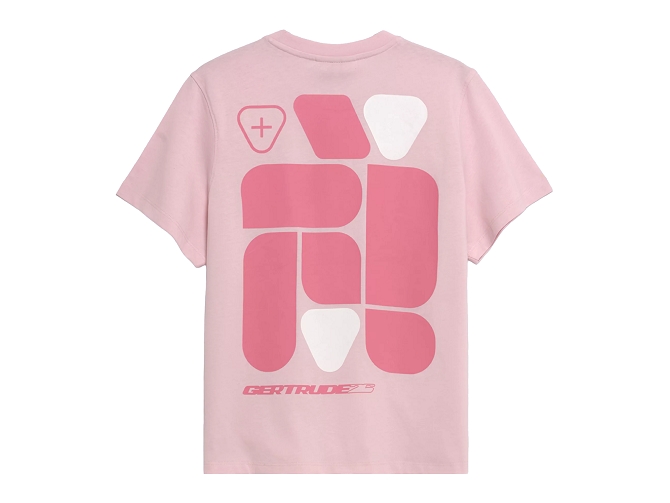 tee shirt - MC - vetement femme - Coton - Rose - Gertrude5956601_2