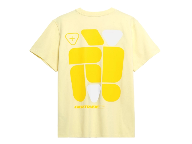 tee shirt - MC - vetement femme - Coton - Jaune - Gertrude5956602_2
