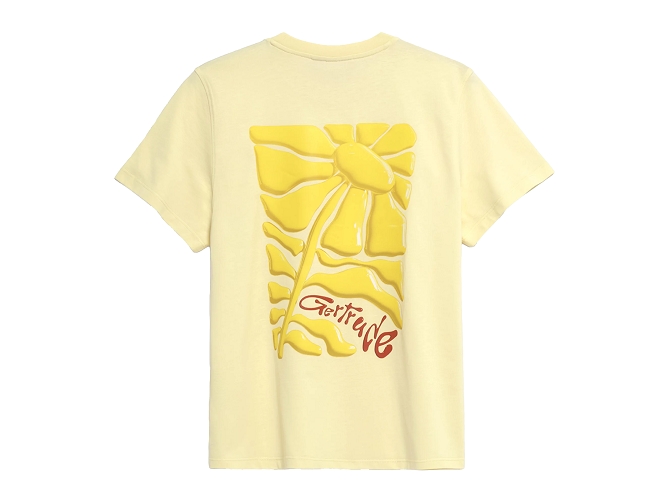 tee shirt - MC - vetement femme - Coton - Jaune - Gertrude5956701_2