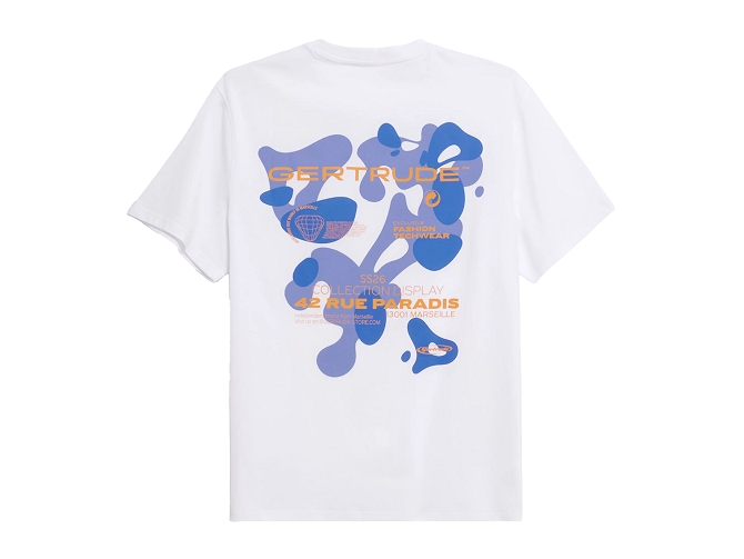 tee shirt - MANCHE COURTE - vetement homme - Textile - Blanc - Gertrude