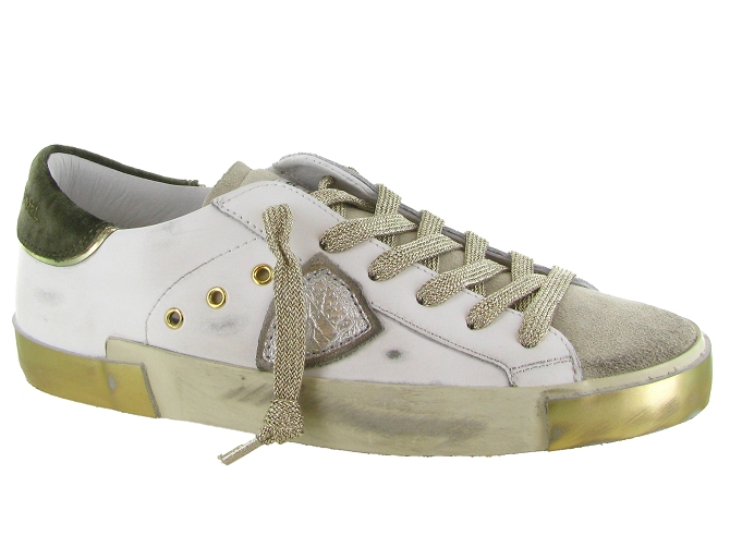 baskets et sneakers - Tendance - femme - Cuir - Blanc - Philippe model