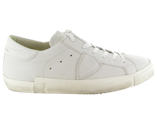baskets et sneakers - Tendance - homme - Cuir - Blanc - Philippe model5958201_2