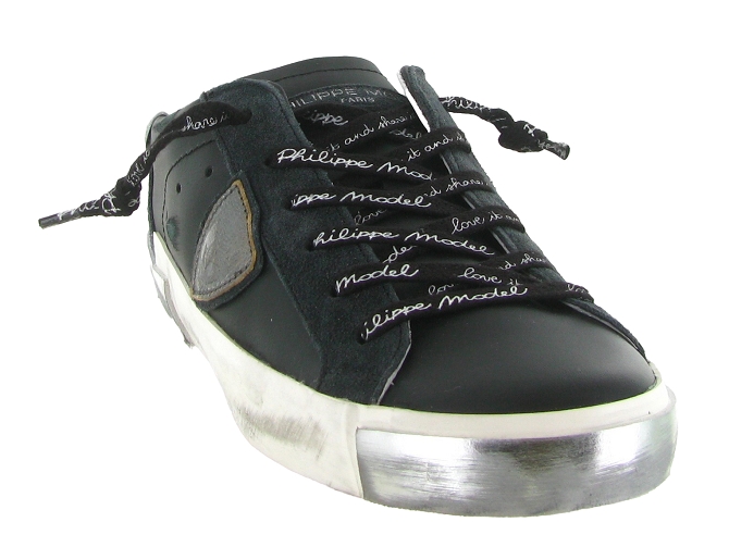 baskets et sneakers - Tendance - femme - Cuir - Noir - Philippe model5958301_3